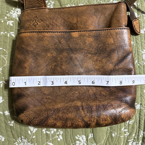 Patricia Nash Brown Leather Crossbody Bag - Picture 5 of 10